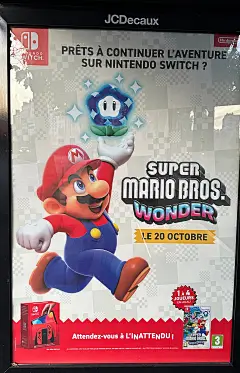 法国马里奥海报