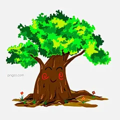 卡通春天大树插画图片大小2000x2000px 图片尺寸962.98 KB 来自PNG搜索网 pngss.com 免费免扣png素材下载！春季#春季盎然#春天大树#卡通大树#卡通手绘#可爱的大树#立春#绿植插画#植物插画#