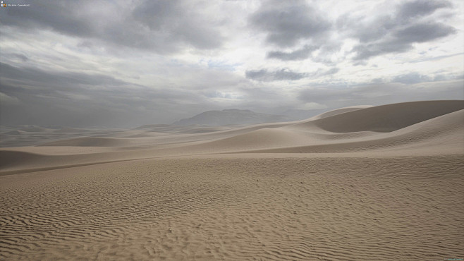 [UE4] Sand Dunes Lan...
