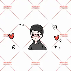 豆豆头像 手绘头像 情侣头像 女生头像 男生头像 Q版头像 可爱个性手绘 卡通头像 动漫少女 二次元头像 简笔画 超仙头像 可爱头像