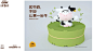 时尚有趣！牛奶品牌IP设计