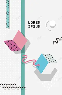 手绘几何海报矢量图 免抠png 设计图片 免费下载 页面网页 平面电商 创意素材
