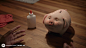 Santander - "Piggy" Character Texture, Judit Somogyvari : As a Texture Artist in Framestore I`ve had a chance to create the textures (Mari and Photoshop) and additional lookDev experimenting (Maya, Arnold) for the main character of the show: the