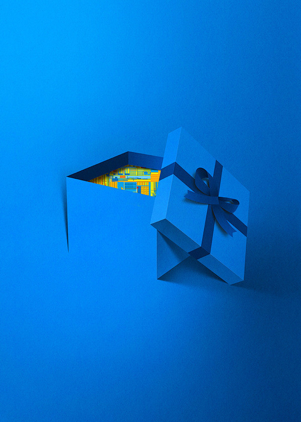 Intel on Behance