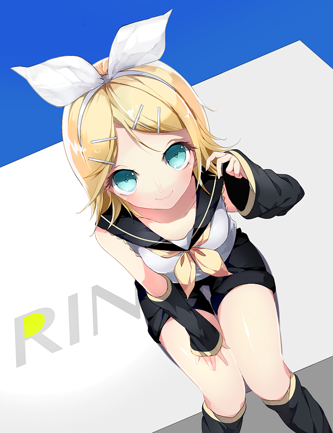 Rin（可放大）  #镜音玲# #二次元...
