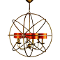 Leonardo Metal Chandelier  Contemporary, Traditional, MidCentury  Modern, Industrial, Metal, Chandelier by Villaverde London