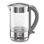 Amazon.de: Bosch TWK7090 Glas Wasserkocher, 1-Tassen-Funktion, Dampfstopp-Automatik, entnehmen Kalkfilter, 2200 W, edelstahl / hellgrau