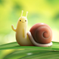 Adventure Time Snail, Sebastián Montecinos : Found this little guy on my garden 

#byeadventuretime