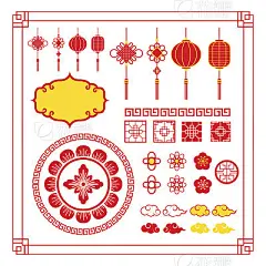 Chinese Design Elements, Ornaments