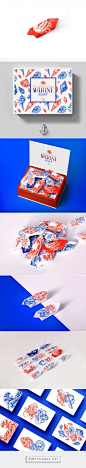 Marine Sweets (Concept)  - Packaging of the World - Creative Package Design Gallery - http://www.packagingoftheworld.com/2015/05/marine-sweets-concept.html