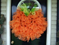 Handmade Front Door Deco mesh Halloween Fall Thanksgiving Pumpkin Wreath