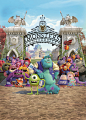 怪兽大学 Monsters University (2013) 正式海报(5023×7000)
