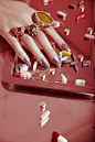 prescription-pills-tray-mirror-hand-close-up