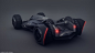 Batmobile concept : last week I watched Batman vs Superman and I was impressed by the vehicle designs. That's why I created my own versionof the batmobile. 