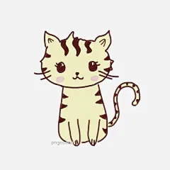 卡通 手绘可爱小猫咪图片大小2000x2000px 图片尺寸658.81 KB 来自PNG搜索网 pngss.com 免费免扣png素材下载！cat#背景#插画#单个#简单#简约#卡通#卡通手绘#可爱#免抠图#少女心#手绘#小猫咪#
