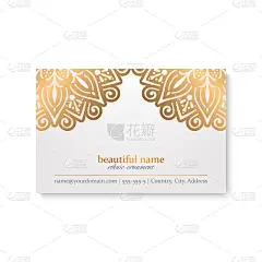 华丽的,名片,商务,请柬,婚礼,模板,动机,复古,花