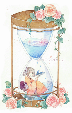 梦醒见鲸采集到沙漏