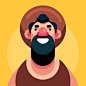 其中包括图片：Flat Design Character Illustration In Adobe Illustrator CC 2019