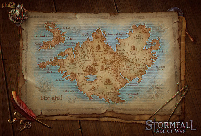 Map of Stormfall by ...