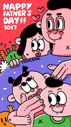 今天不努力明天变美女采集到随性风插画贴纸
