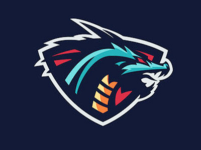 霸气26款龙元素的logo设计