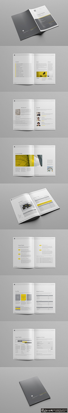 AU-WEI采集到杂志宣传册版式设计