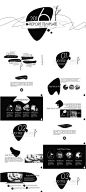 黑白简约欧美商务汇报PPT