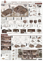 2020年大学生乡村规划竞赛获奖作品展,快拿来作为展板排版参考