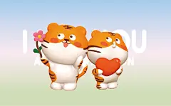 ip虎萌萌形象设计原创胖虎年2022文创产品生肖动物小老虎插画设计