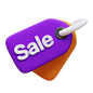 Sale  3D Icon