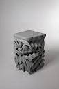 primitives 1 a family of 3d printed sand furniture designed by levent ozruh is in production by sandhelden 3