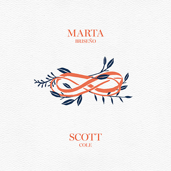 Marta & Scott婚礼邀请函