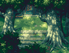 像素-花瓣网|陪你做生活的设计师 | 【pixel artis】nehuen nehuen是一名动画师，角色设计。像素作品有着动画角色的造型 ...
