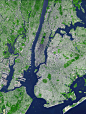 General 1964x2607 aerial view photography New York City city USA river building Manhattan Central Park