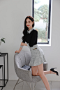 ▼SonYoonJoo▲2101022图片_TN更新(原色粗呢布星耀斑驳小资洋裙)_看图_孙允珠吧_百度贴吧