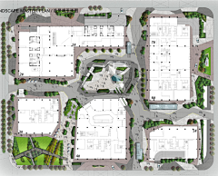 HTJG采集到——景观平面图~商业地产