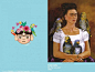 Frida Kahlo's self-portraits