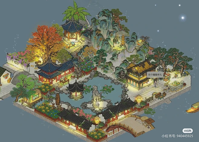 图片_建筑设计-设计插图-江南百景图图片素材-花瓣网