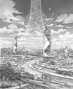 lkjgg采集到现代未来场景