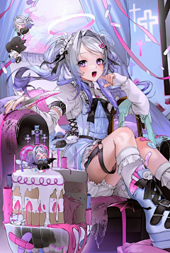 君·Mr采集到【动漫】二次元少女