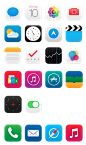 ios7 apple iphone icons