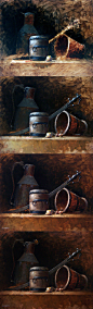 David Cheifetz 油画静物#...