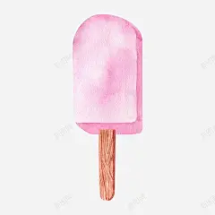 手绘粉色棒冰节日元素 设计图片 免费下载 页面网页 平面电商 创意素材