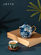 JOYYE四季元素小茶具套装家用陶瓷泡茶功夫茶具家用 客厅喝茶套装-tmall.com天猫