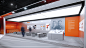 Exhibition  exhibition stand booth booth design brand experience Brand Indentity Event Stand Kuka