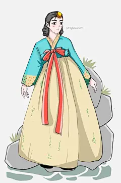 韩服朝鲜的女孩服装插画图片大小2000x3020px 图片尺寸921.41 KB 来自PNG搜索网 pngss.com 免费免扣png素材下载！插画#朝鲜的#传统#服装#韩服#汉城#卡通手绘#美女#女孩#女人#漂亮#人物#手绘#