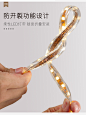 希尔顿客厅led灯带超亮防水灯条220v暖白暖黄白光三色光户外光带-tmall.com天猫