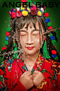 [LG]西藏藏族民族风美女小孩