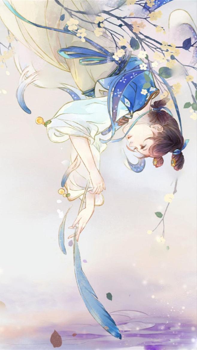 斜髻娇娥夜卧迟，
梨花风静鸟栖枝。
难将...