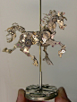 Clockwork carousel horse - Wow! Steampunk